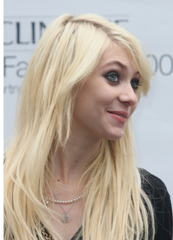 blonde woman with blue eyes