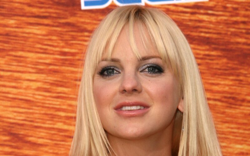 blonde woman with blue eyes