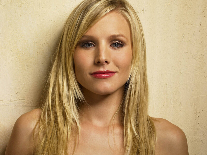 blonde woman with blue eyes