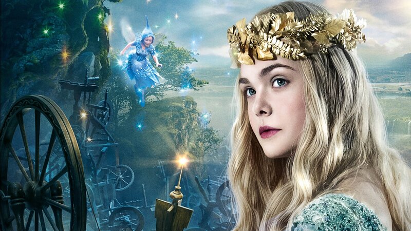Blonde Woman with Crown — Blue