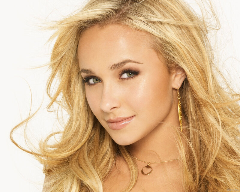 blonde woman with gold jewelry