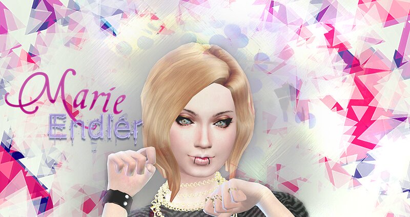 Blonde Woman with Lip Ring