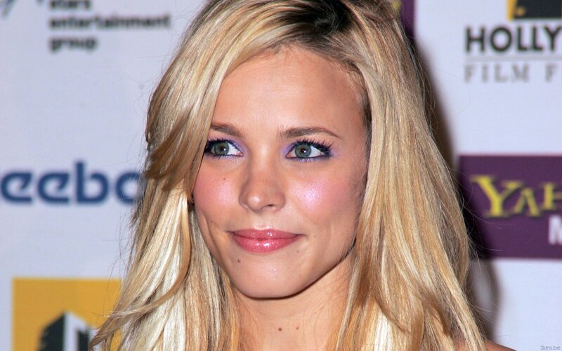 Blonde Woman with Makeup — Neutral, Photograph, Backdrop