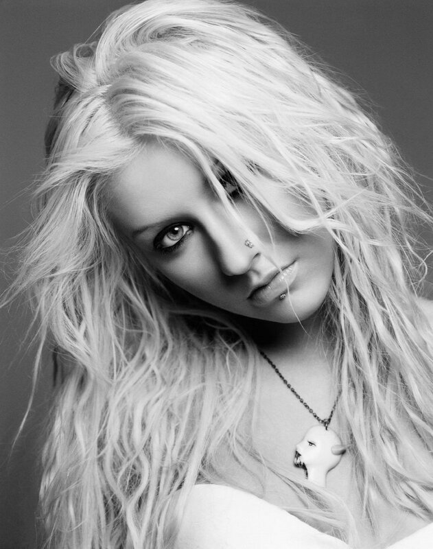 blonde woman with piercings
