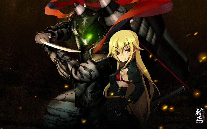 Blonde Woman with Robot