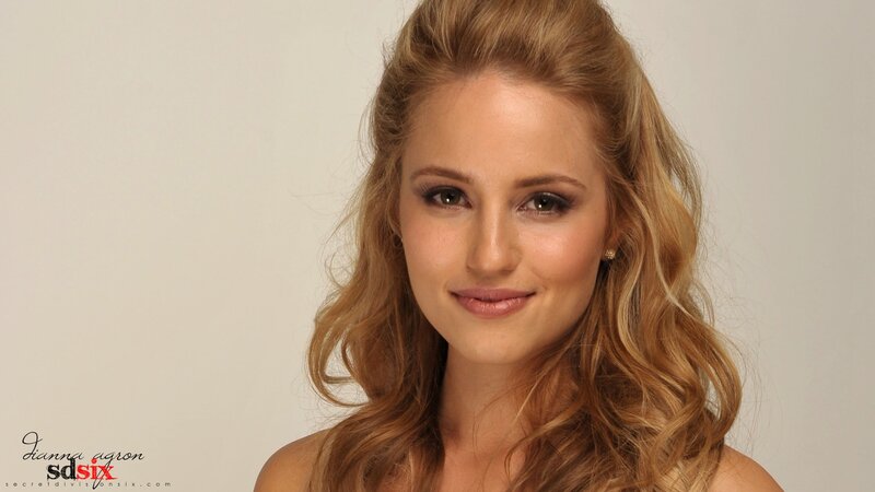 Blonde woman with styled hair