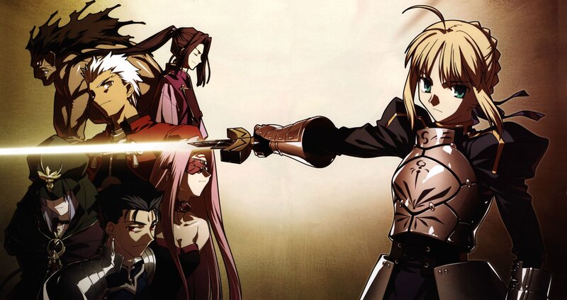 Blonde Woman with Sword — Brown, Dramatic, Anime
