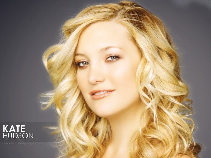 Blonde Woman with Wavy Hair — Neutral, Photograph, Studio Lighting
