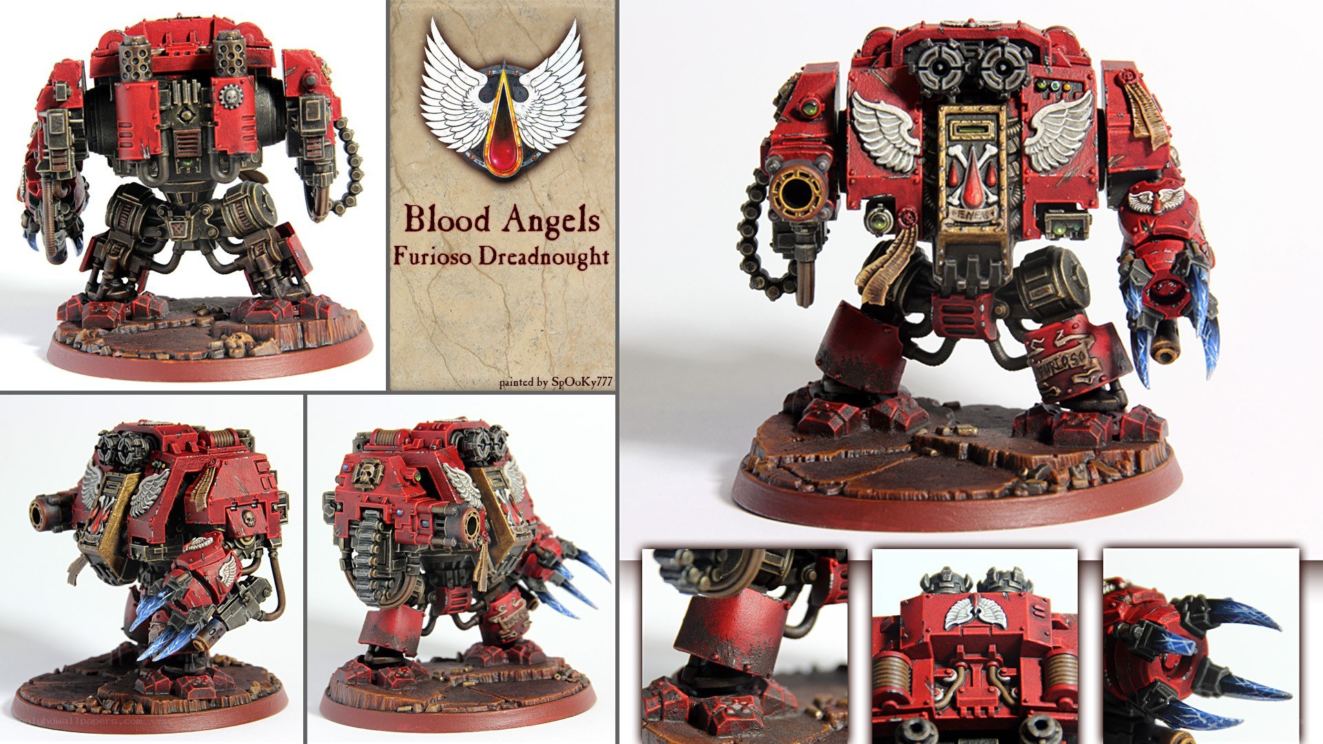 Blood Angels Dreadnought