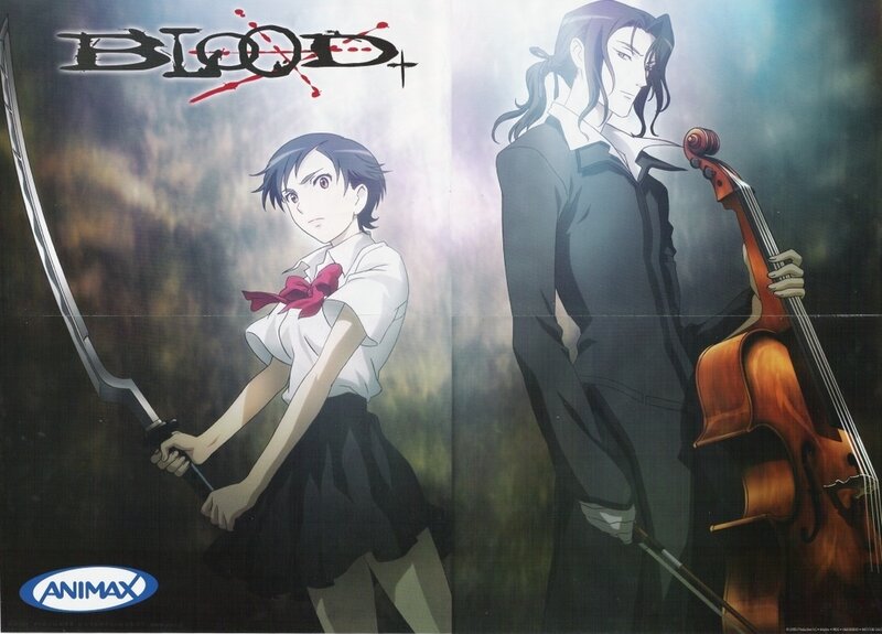 Blood+ anime promotional art