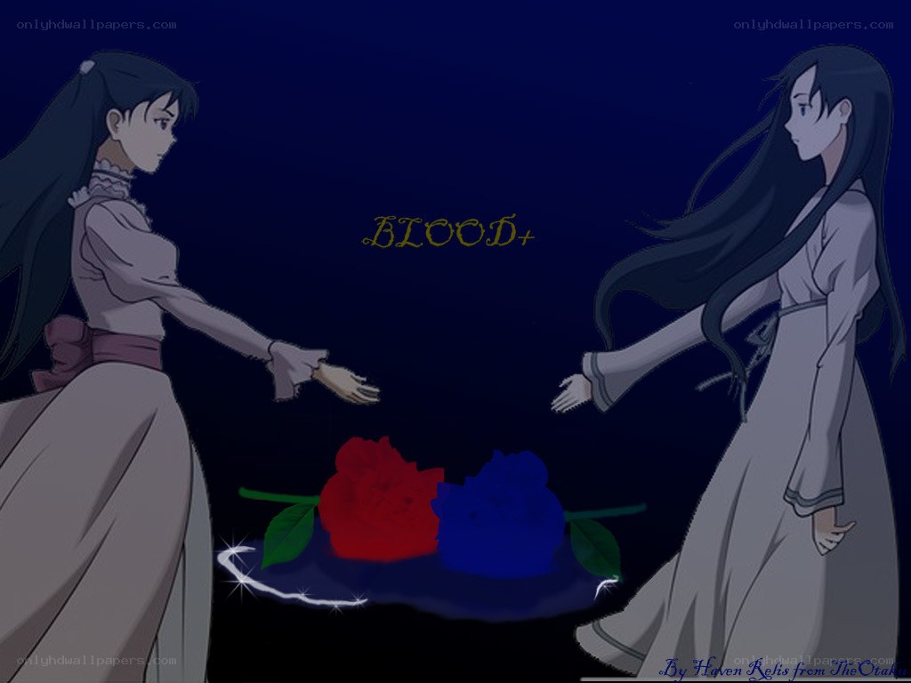 Blood+ anime scene