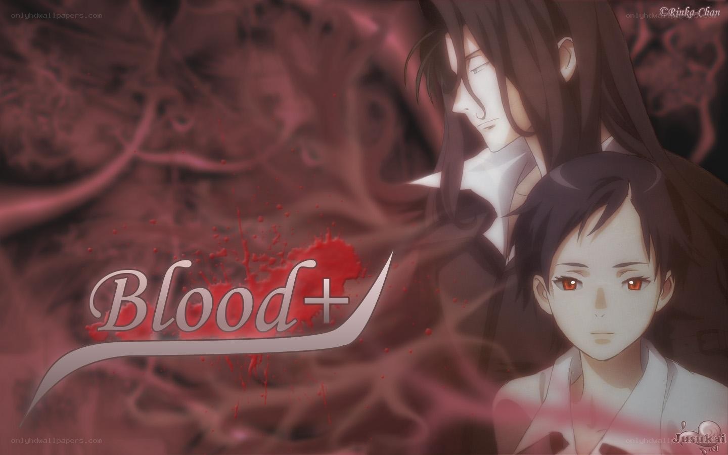 Blood+ anime title card