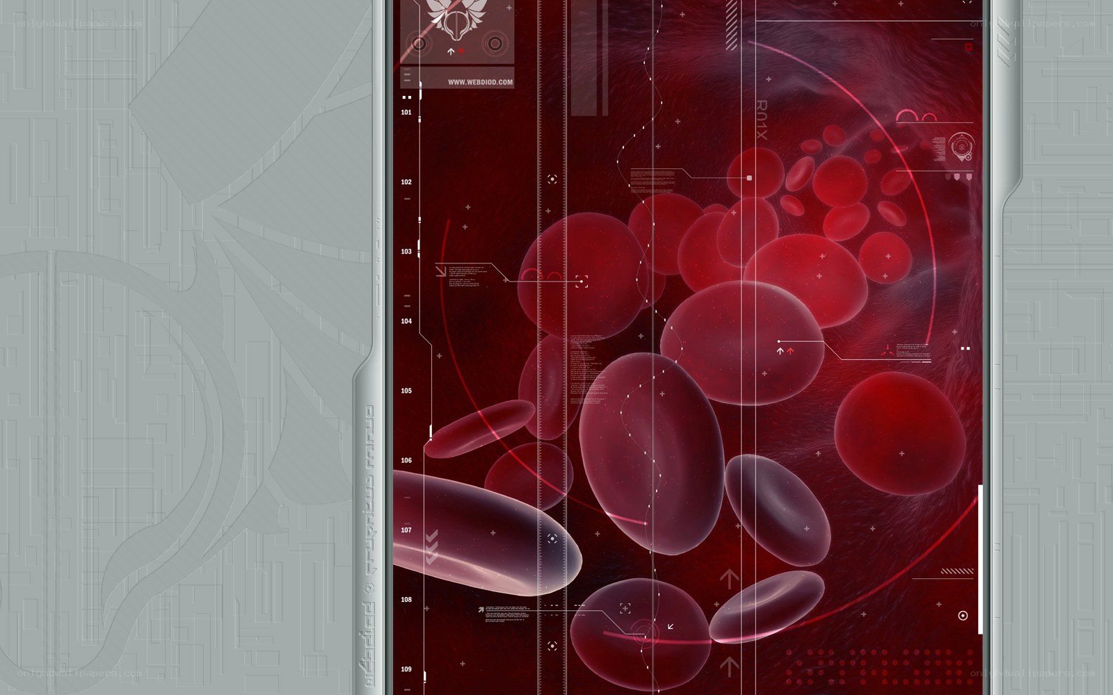 Blood cell analysis interface