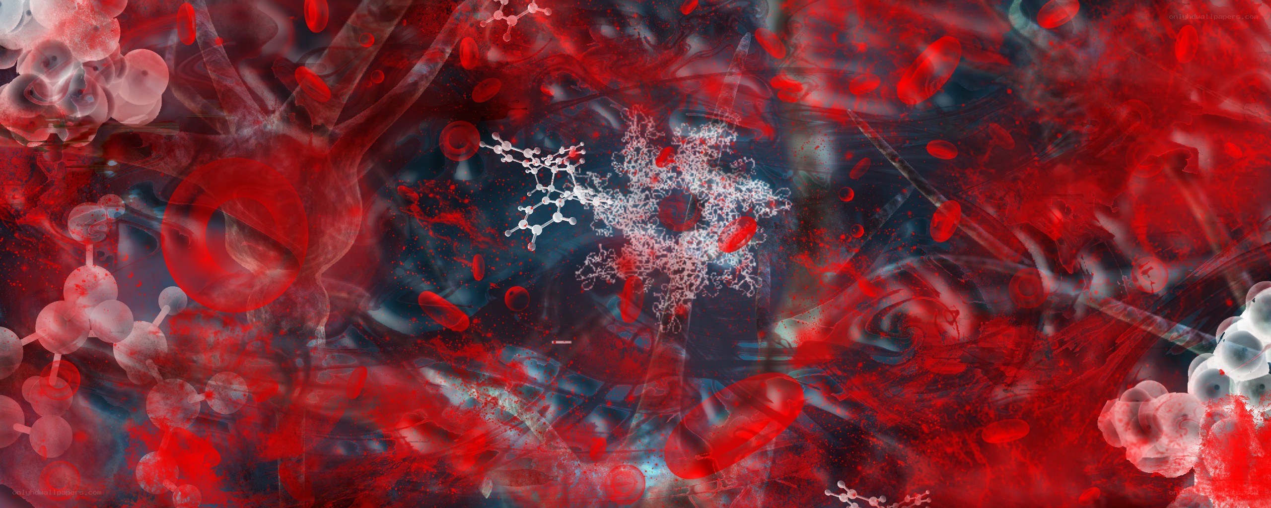 Blood cell and molecule visualization