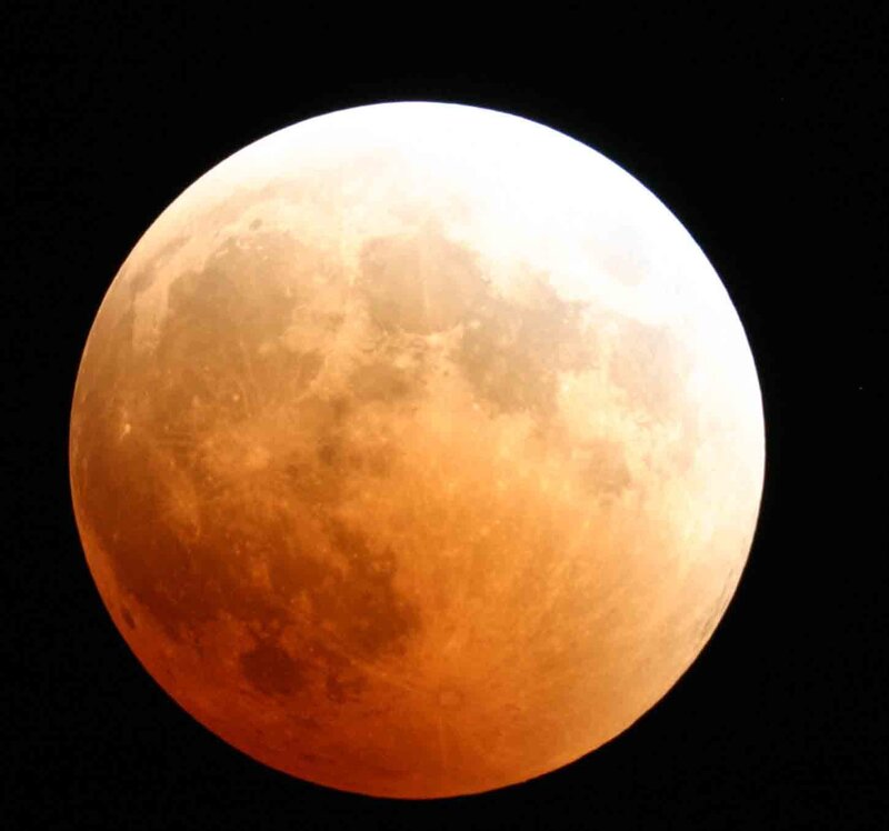 Blood Moon Eclipse — Orange