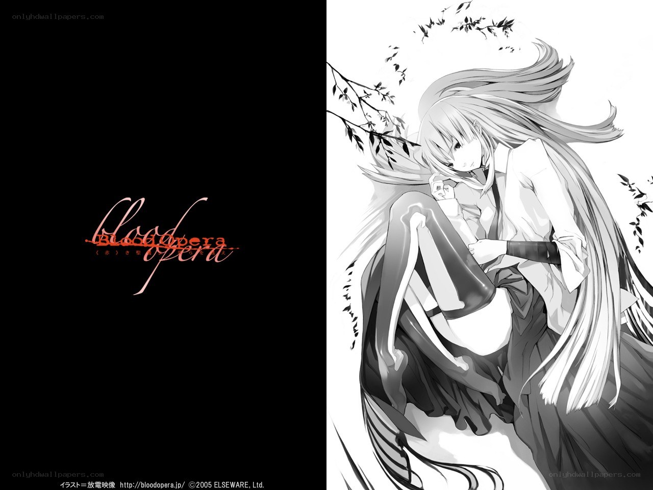 Blood Opera character illustration