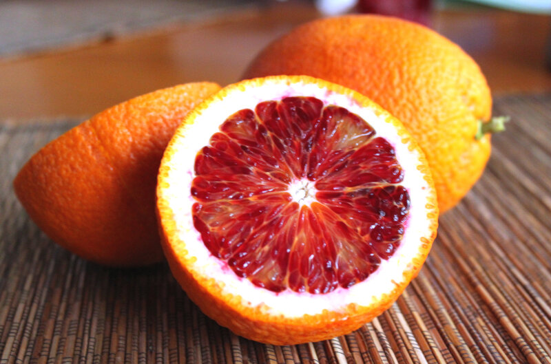 Blood Orange Fruit — Natural