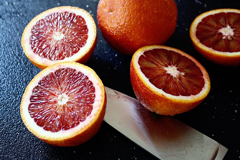 Blood Oranges on Surface