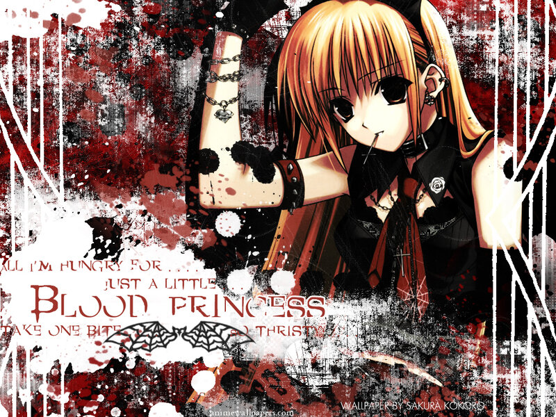 Blood Princess anime wallpaper