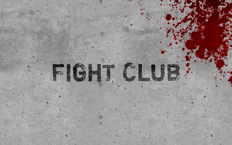 Blood Splatter on Concrete — Gray