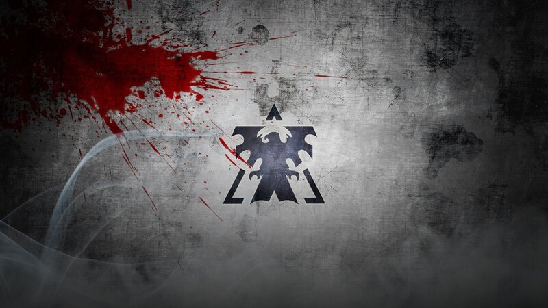 Blood Splatter on Wall — Gray