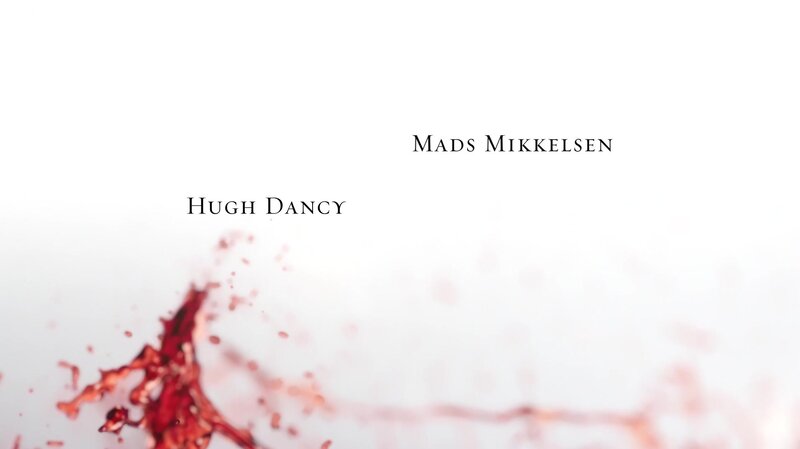 Blood splatter with names