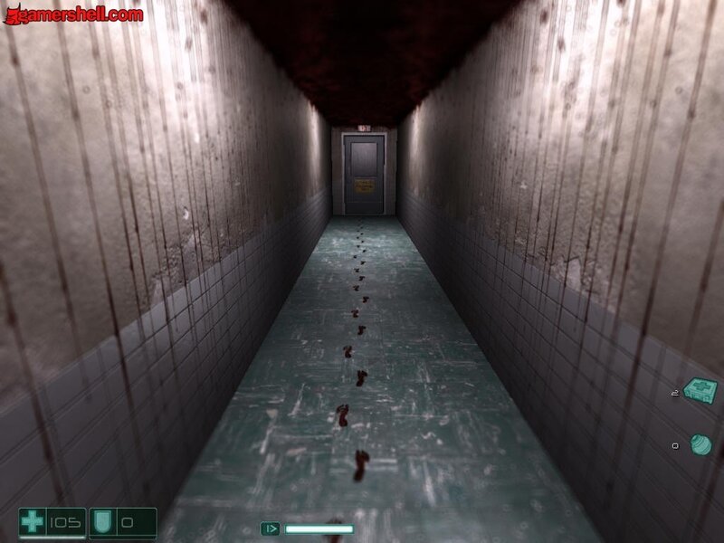 Blood-stained Hallway