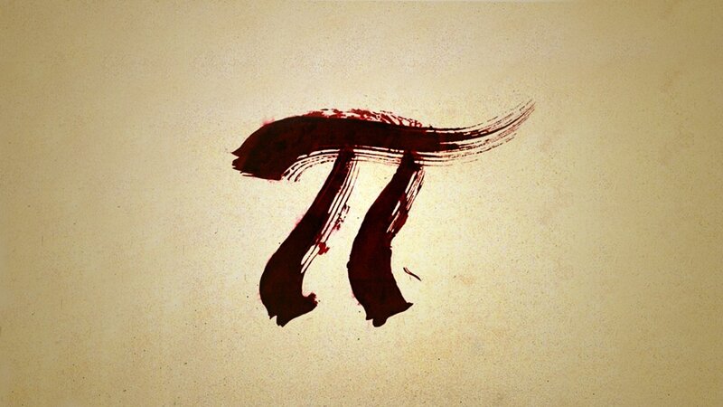 Blood-stained pi symbol