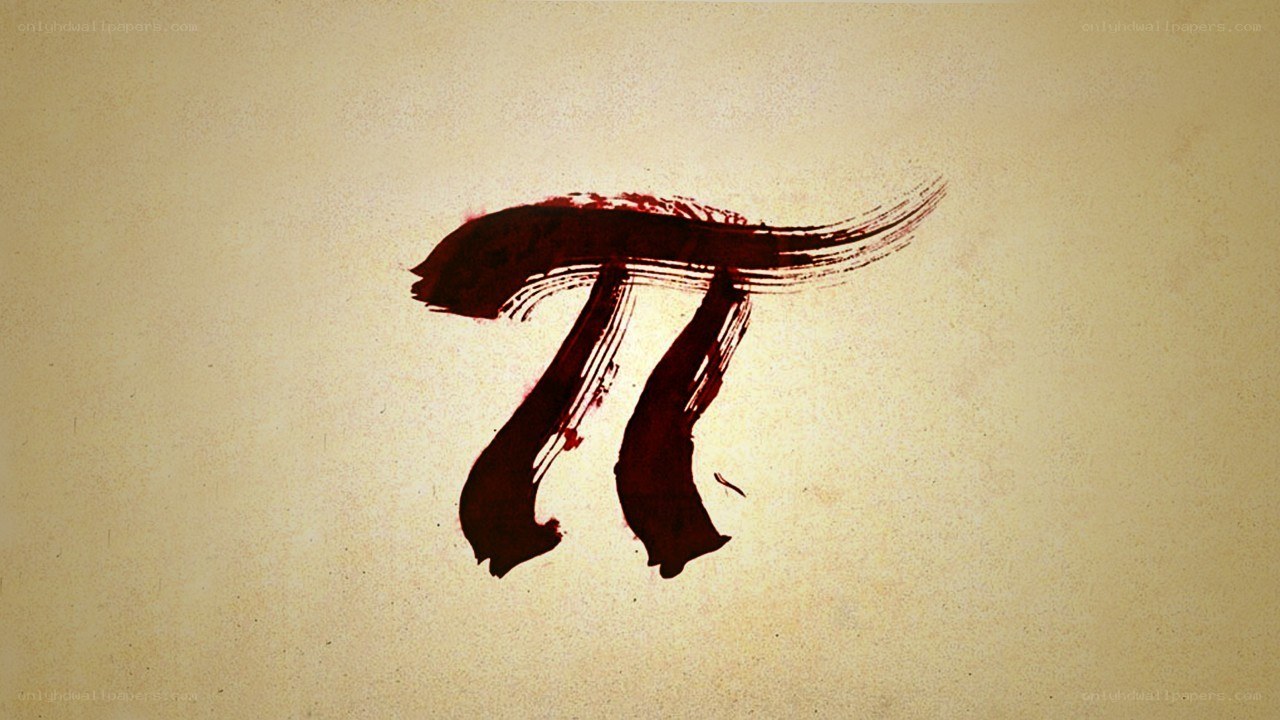 Blood-stained pi symbol