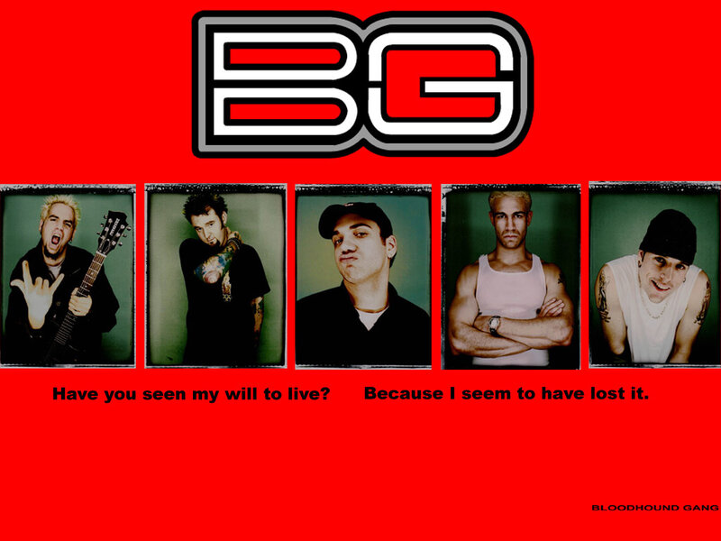 Bloodhound Gang band poster