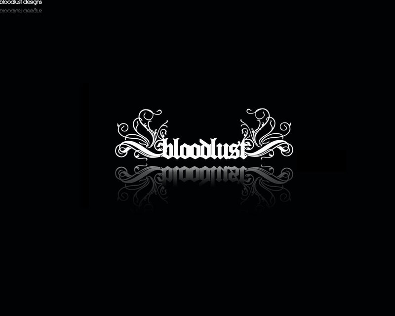 bloodlust logo design
