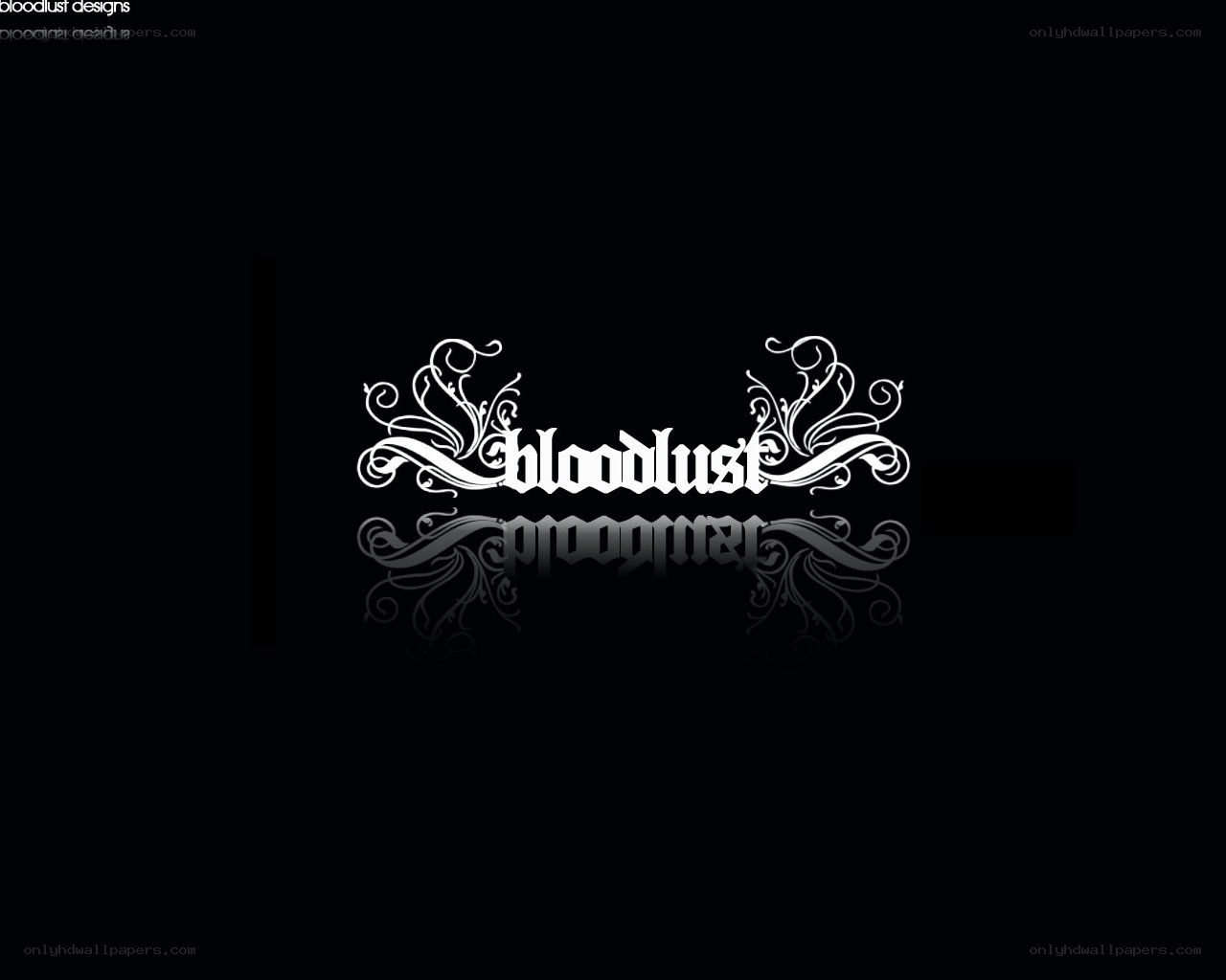 bloodlust logo design
