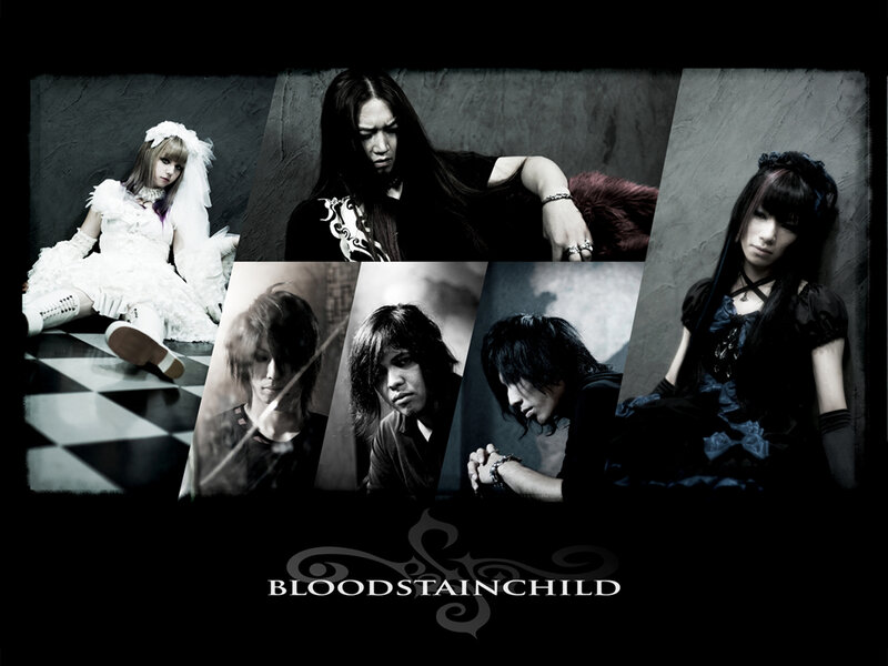 Bloodstainchild band collage