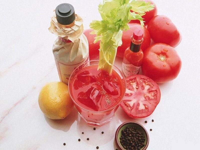 Bloody Mary cocktail ingredients