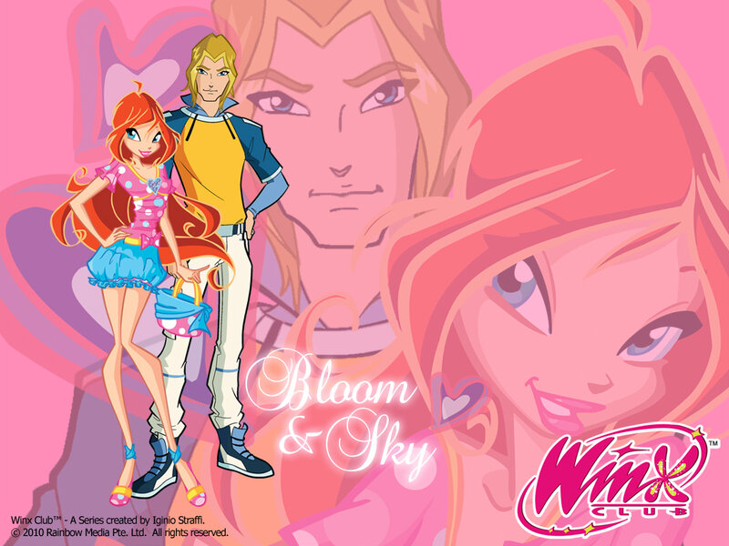 Bloom and Sky Characters