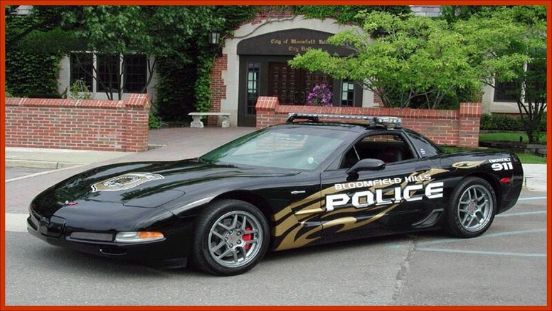 Bloomfield Hills police car