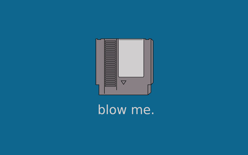 blow me game cartridge