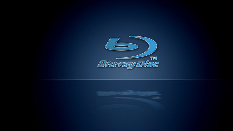 Blu-ray Disc Logo — Blue, Minimalist