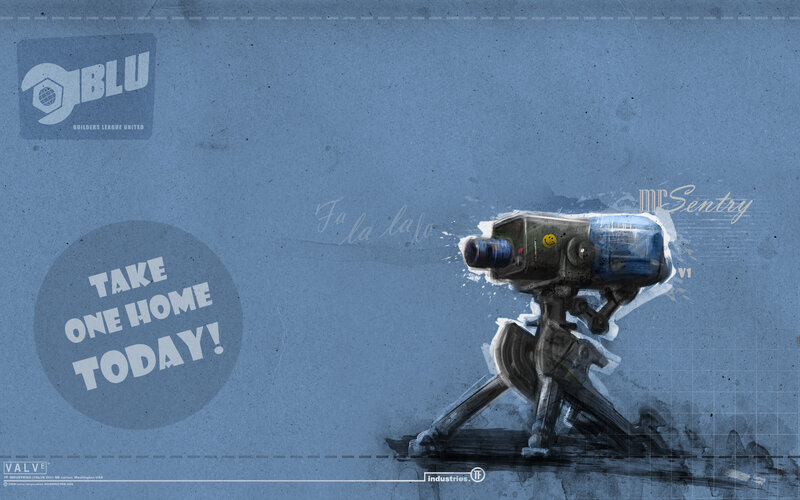 BLU Sentry Concept Art
