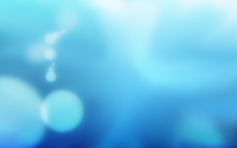 Blue Abstract Background — Calm, Bokeh, Light, Cyan