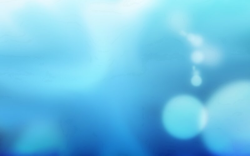 Blue Abstract Background — Calm, Bokeh, Light