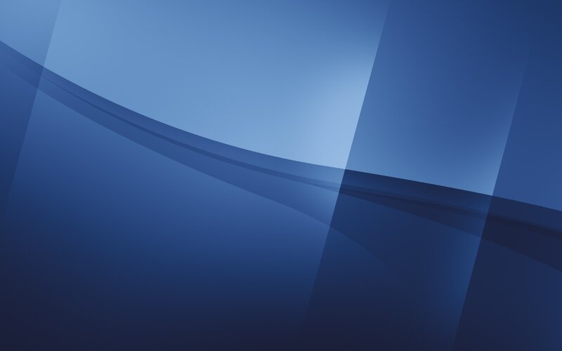 Blue Abstract Background — Calm, Curved Lines, Gradient
