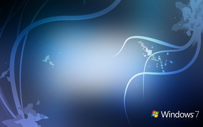 Blue Abstract Background — Calm, Digital Art, Logo