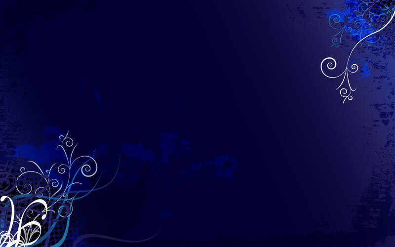 Blue Abstract Background — Calm, Digital Art