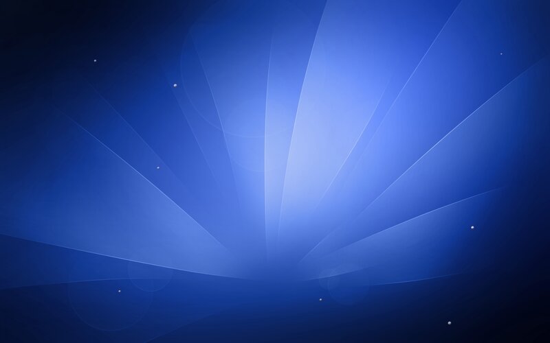 Blue Abstract Background — Calm, Light Rays, Dots