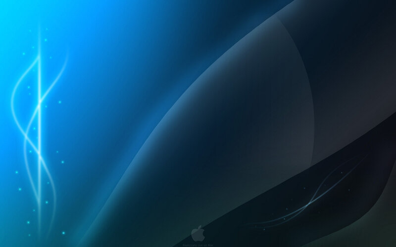Blue Abstract Background — Serene