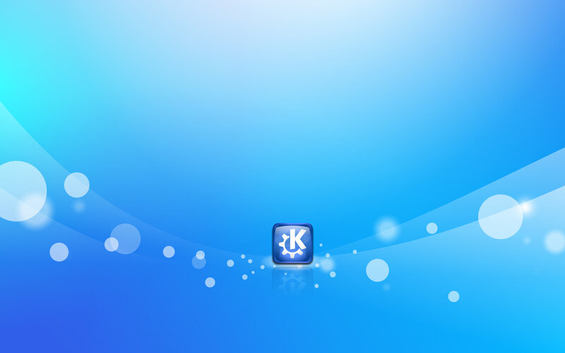 blue abstract background with icon