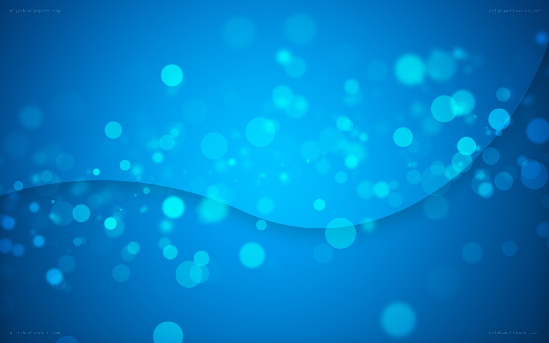 blue abstract bokeh background
