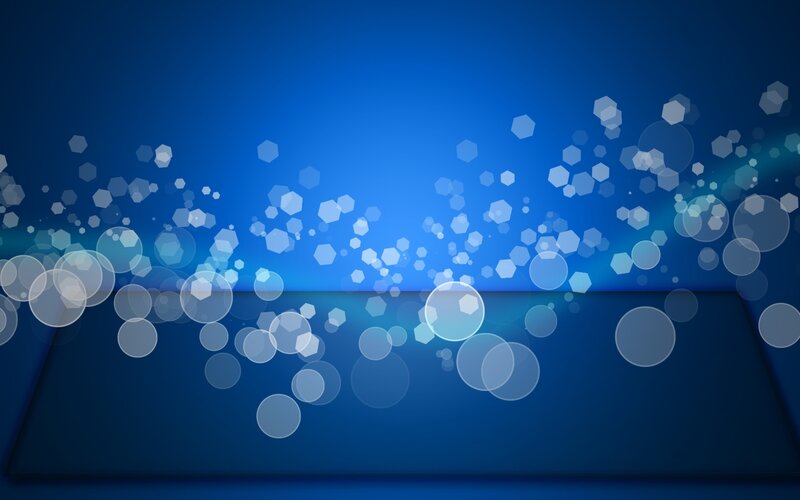 blue abstract bokeh background