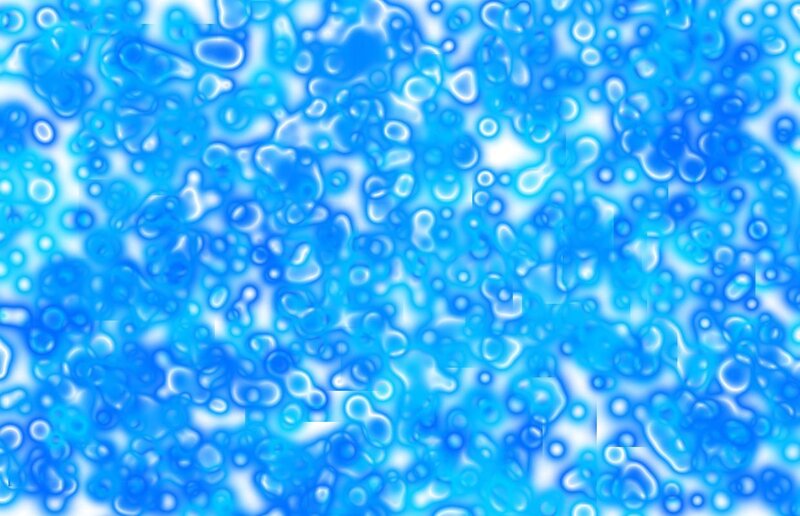 blue abstract cellular pattern